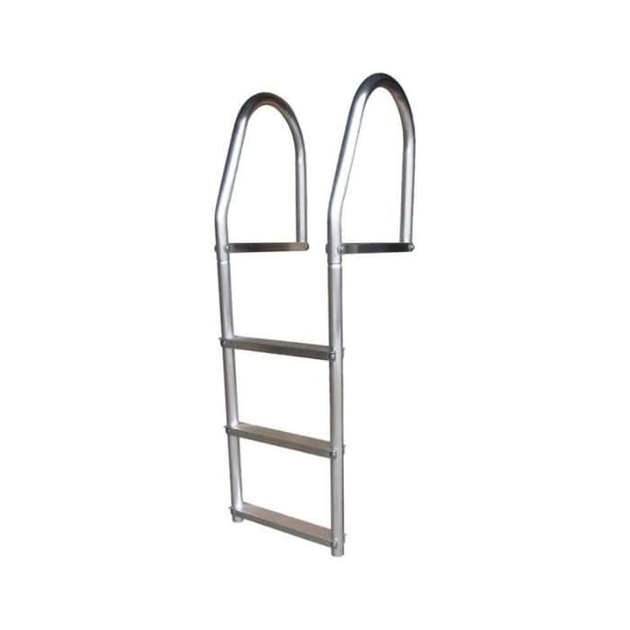 Dock Edge Fixed Eco - Weld Free Aluminum Swim Ladder for Dock