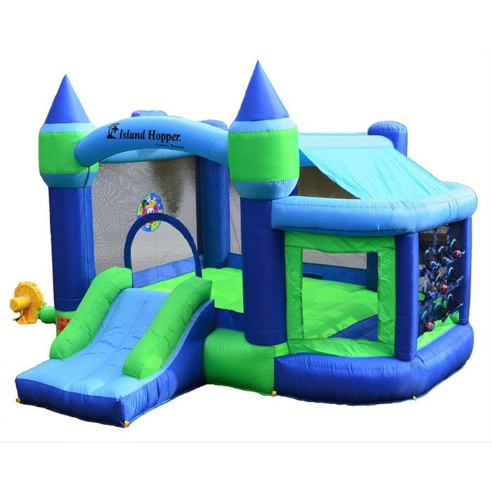 Island Hopper Shady Play Game Room Recreational Bounce House