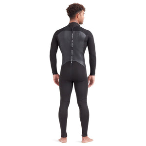 This is the full-back view of the Phoenix Men's Back-Zip Full Wetsuit.