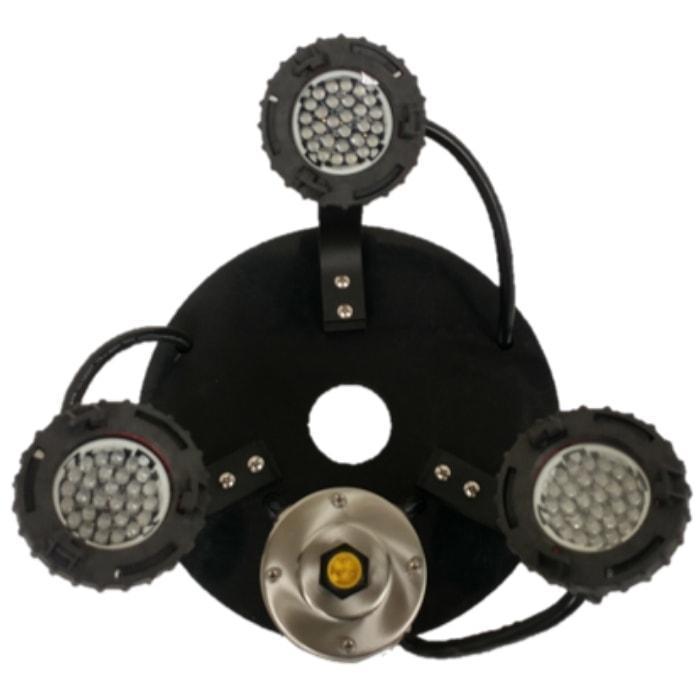 Bearon Aquatics Olympus Fountain (3) 3-Watt Color Changing LED Light Kit with Timer