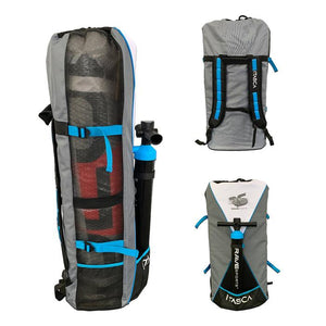 Rave Itasca Stand Up Paddleboard backpack.