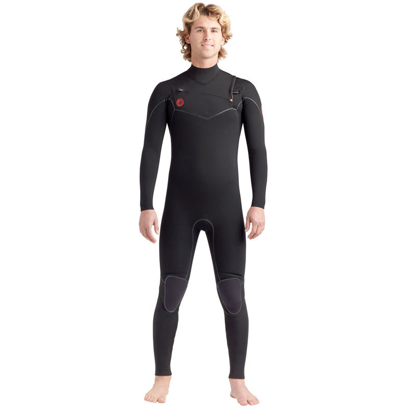 This is the front view of Body Glove Red Cell Chest Zip Wetsuit.