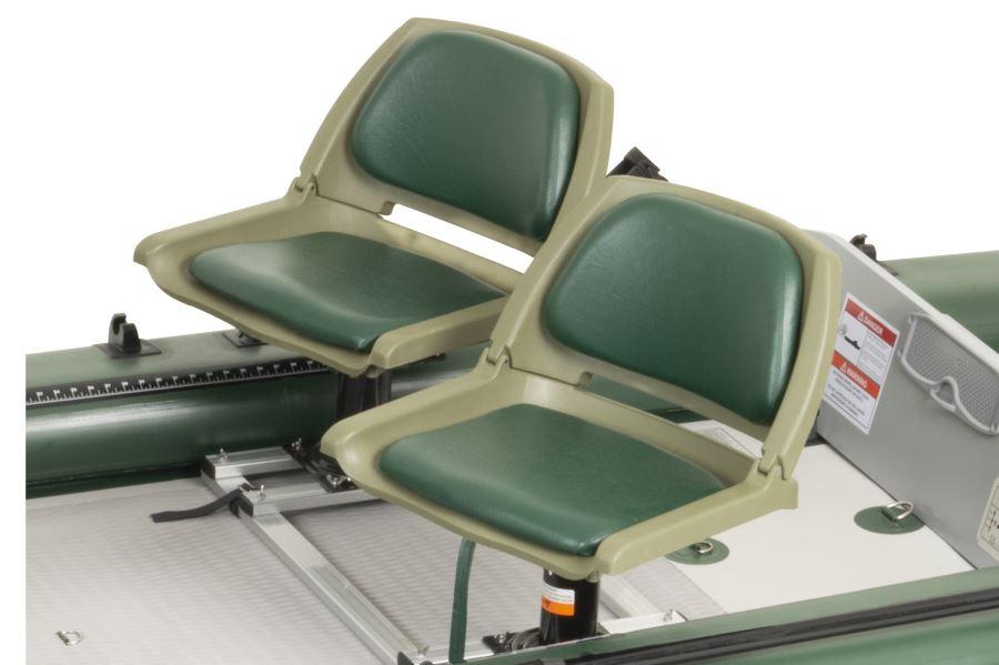 Sea Eagle Tandem Green Swivel Seats