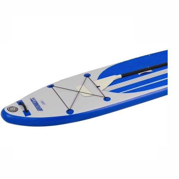 Sea Eagle Longboard 11 Inflatable SUP top view of the paddle pocket.