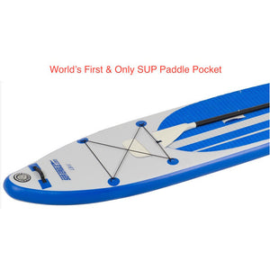 Sea Eagle Longboard 126 Inflatable SUP paddle pocket. 