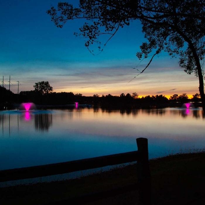 Scott Aerator Color Changing LED Fountain Lights