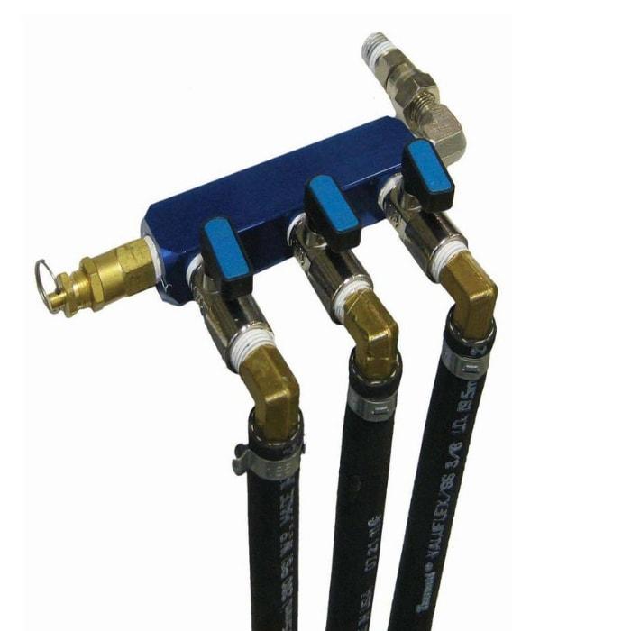 Scott Aerator Bubble Pro Max Sub-Surface Aerator 3 clamped hoses.