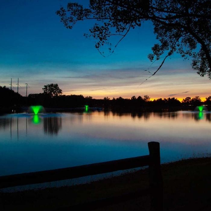 Scott Aerator Color Changing LED Fountain Lights