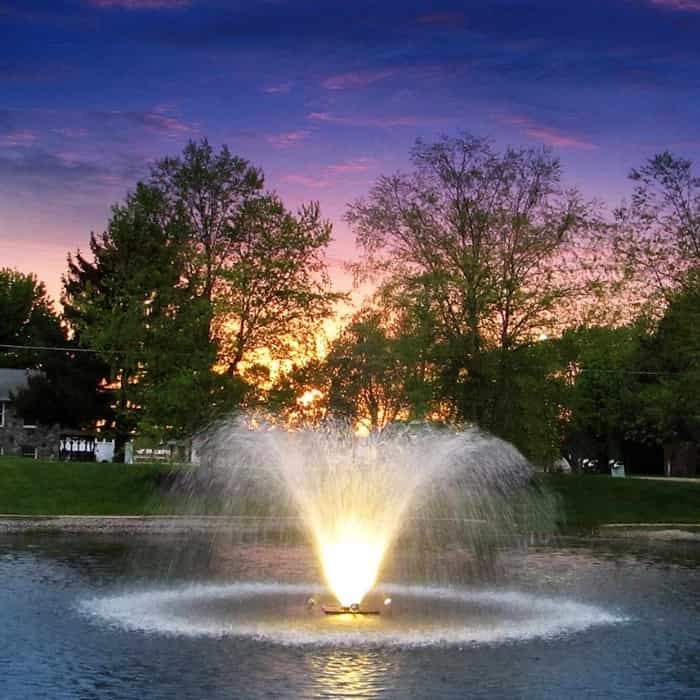 Scott Aerator Night Glo LED Residential Fountain Lights