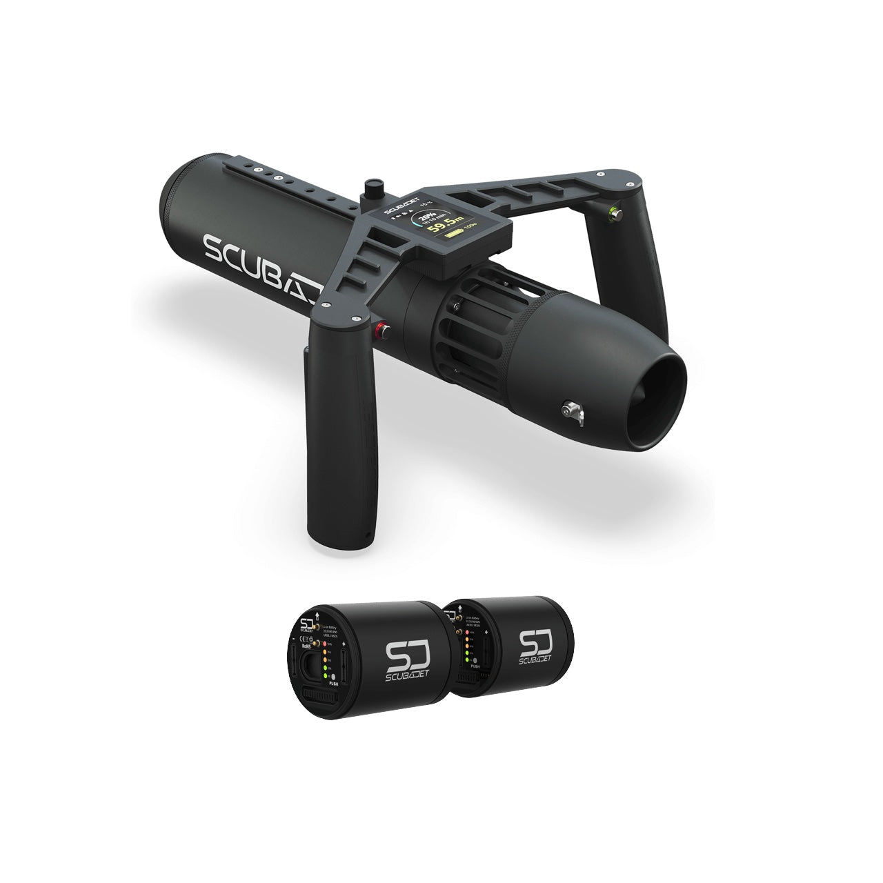 ScubaJet Underwater Scooter and Paddlesport Motor - Splashy McFun