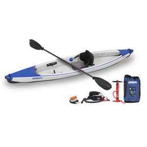 Sea Eagle 393RL Razorlite Pro Carbon Package. Black paddle with tbs seat. Carry bag, hand pump, electric pump.