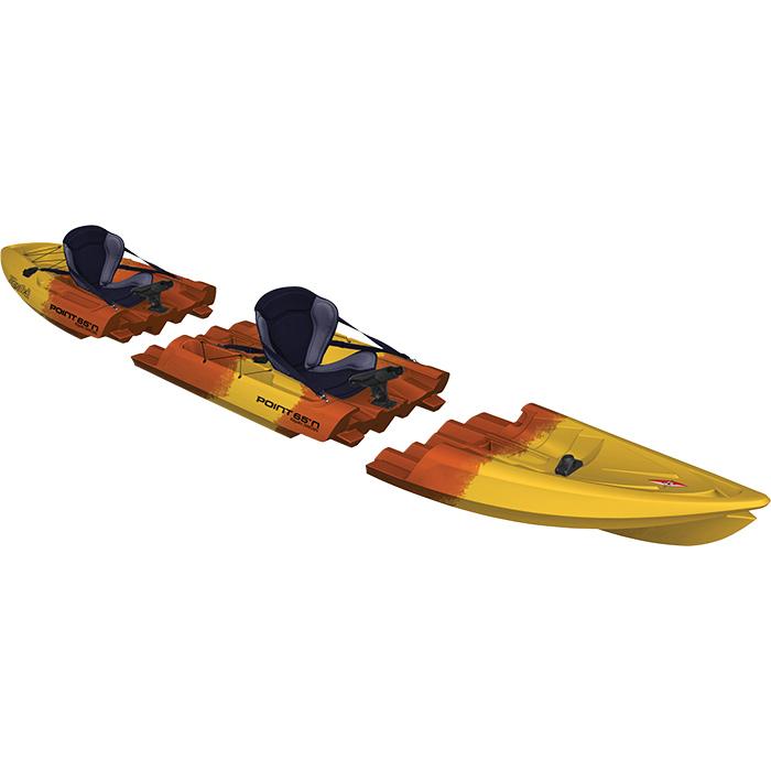 Point 65 Tequila GTX Angler Modular Sit On Top Kayak - Solo/Tandem