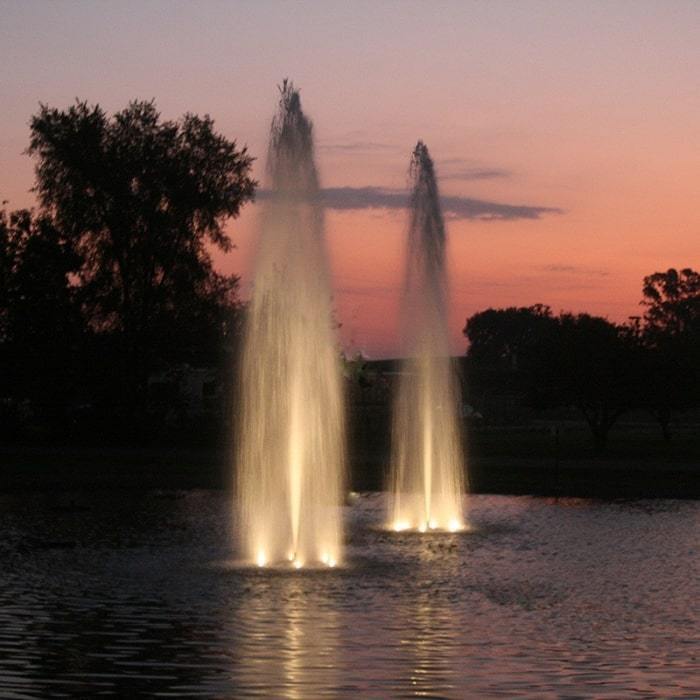 Kasco 3 HP 3.3JF Floating Pond Fountain - Lake Fountain