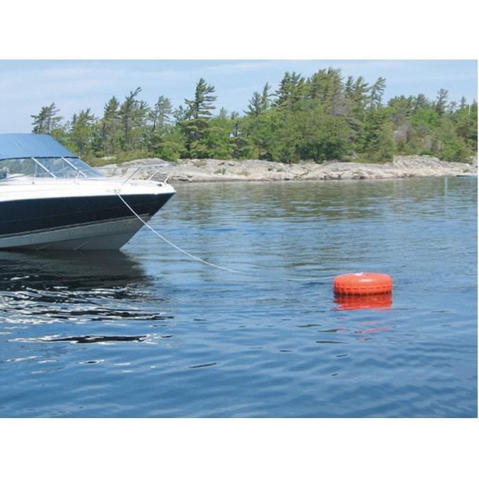 Dock Edge Foamed Mooring Buoys - Hard Shell