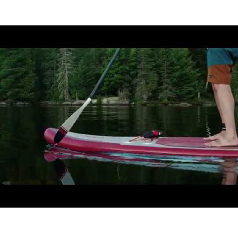 Level Six Ten Six HD Inflatable SUP on the water.