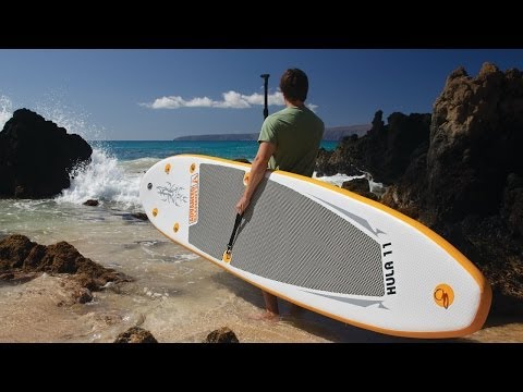 Video on how to setup the Advanced Elements Hula 11 Inflatable Paddle Board.