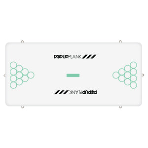 POPUP Plank Inflatable Dock full back-view.