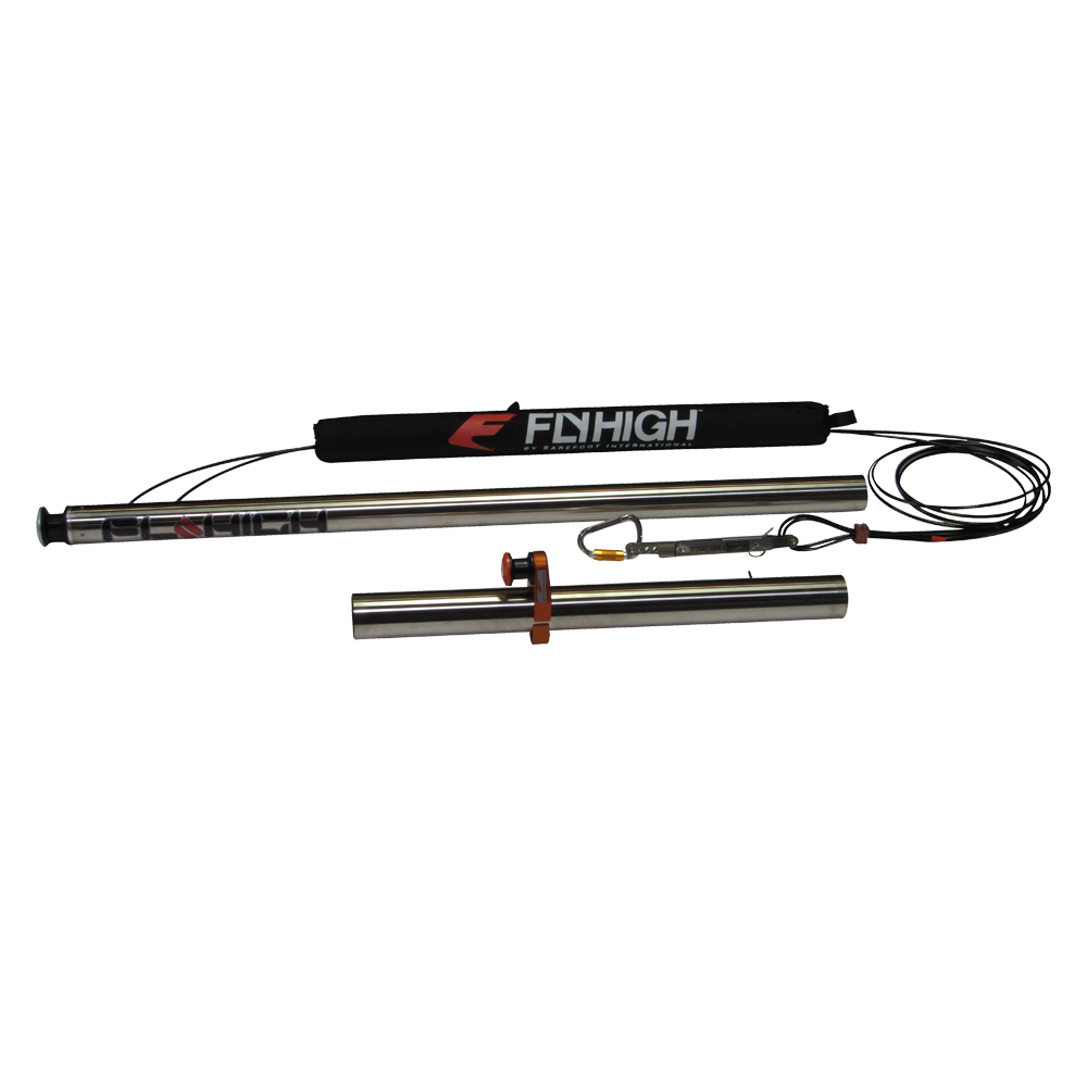 barefoot fishing pole Fly High Stainless Steel Pylon Extension
