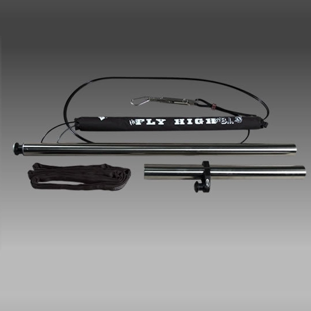 barefoot fishing pole Fly High X-Pole 72" Extension Splits into 2 pieces for easy storage LONGEST ROD Ive EVER USED