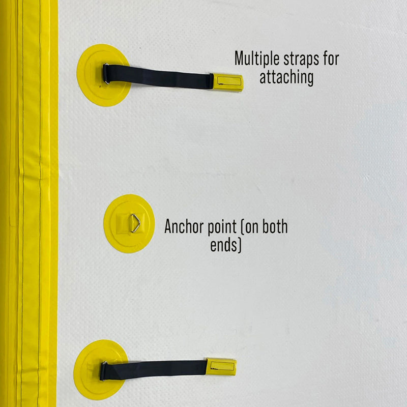 Aqua Mat Deluxe 20&#39; straps zoom in